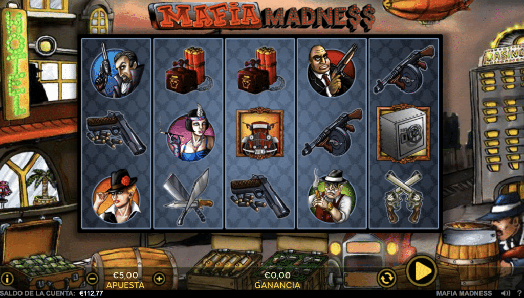 Mafia Madness spilleautomat
